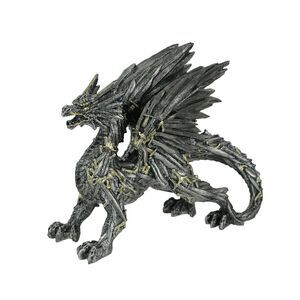 Dragon of Blades Decorative Fantasy Statue Home Decor Figurine Sword Sculpture